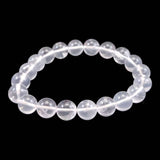Japanese Natural Quartz 10mm Bead Bracelet 29.5g (ID:98850)