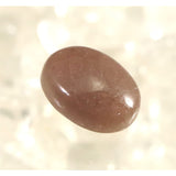 Japanese Natural Silica Rhodonite 10mm Oval Loose Stone 0.98g (ID:49153)