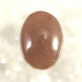 Japanese Natural Silica Rhodonite 10mm Oval Loose Stone 0.98g (ID:49153)