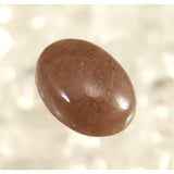 Japanese Natural Silica Rhodonite 10mm Oval Loose Stone 0.98g (ID:49153)