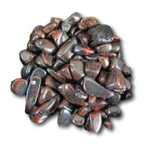 Japanese Natural Vermilion Obsidian Hana Tokachi 5mm Mineral Chips 100g (ID:28789)