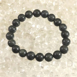 Japanese Natural Foldnite 10mm Bead Bracelet 29.3g (ID:18524)