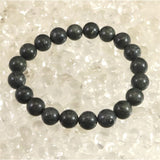 Japanese Natural Foldnite 10mm Bead Bracelet 29.3g (ID:18524)