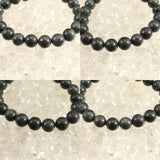 Japanese Natural Foldnite 10mm Bead Bracelet 29.3g (ID:18524)