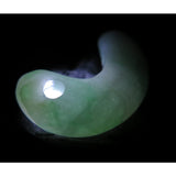 Natural Itoigawa Jadeite Green Magatama 4.6g with Certificate (ID:70315)