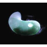 Natural Itoigawa Jadeite Green Magatama 2.50g with Certificate (ID:56390)