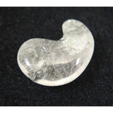 Japanese Natural 鉱山産 Quartz Magatama 31mm 10.32g with Directory Card (ID:97870)
