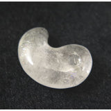 Japanese Natural 鉱山産 Quartz Magatama 31mm 10.33g with Directory Card (ID:64596)