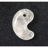 Japanese Natural Mine Quartz 31mm Magatama 10.33g (ID:64596)