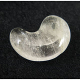 Japanese Natural 鉱山産 Quartz Magatama 31mm 10.55g with Directory Card (ID:39931)