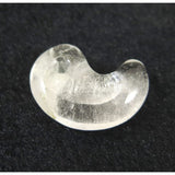 Japanese Natural 鉱山産 Quartz Magatama 31mm 10.55g with Directory Card (ID:39931)