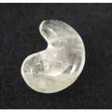Japanese Natural 鉱山産 Quartz Magatama 31mm 10.55g with Directory Card (ID:39931)