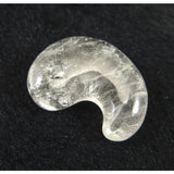 Japanese Natural Mine Quartz 31mm Magatama 10.98g (ID:73787)