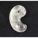 Japanese Natural Mine Quartz 38mm Magatama 16.38g (ID:95789)