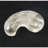 Japanese Natural 鉱山産 Quartz Magatama 38mm 16.38g with Directory Card (ID:95789)