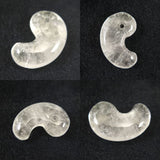 Japanese Natural Mine Quartz 38mm Magatama 17.61g (ID:57188)