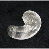 Japanese Natural Mine Quartz 42mm Magatama 24.34g (ID:32530)