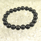 Japanese Natural Jindai Chestnut Wood 10.5mm Bead Bracelet 11.9g (ID:91320)