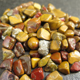 Japanese Natural Yufu Yellow Jasper 5mm Mineral Chips 100g (ID:10746)
